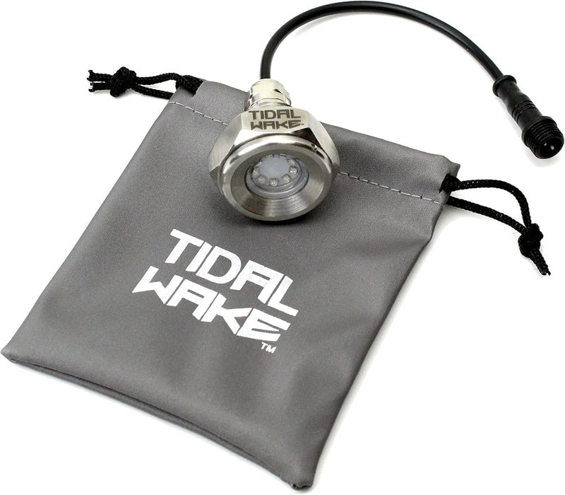 Tidal Wake IP68 Underwater 1/2in Standard Boat Drain Plug LED Light, Brilliant Underwater Lighting in Minutes! No Holes to Drill! - Image 4